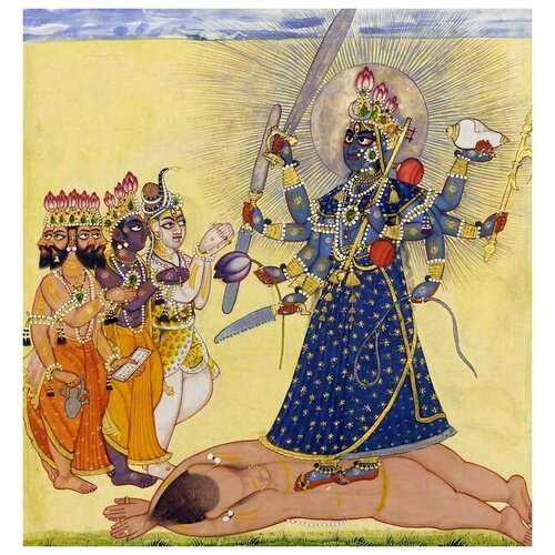      (Goddess Bhadrakali) 40. x 42.,  1510