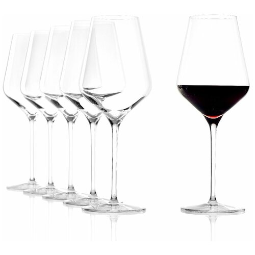 ����� �� 6 ������� ��� �������� ���� 570 �� Stolzle Quatrophil Red Wine, ���� 5100�