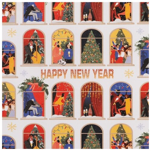 ������ ����������� ��������� �Happy New year�, 70 ? 100 �� 7795176, ���� 41�