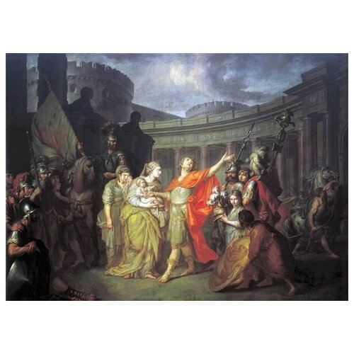        (Parting of Hector and Andromache) 1   55. x 40.,  1830