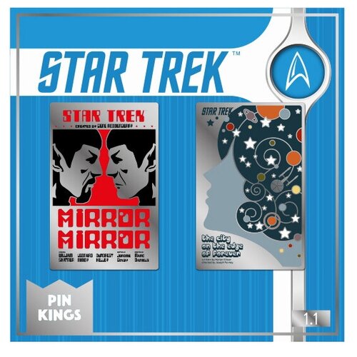   Star Trek 1.1 Pin Kings 2-Pack,  1250