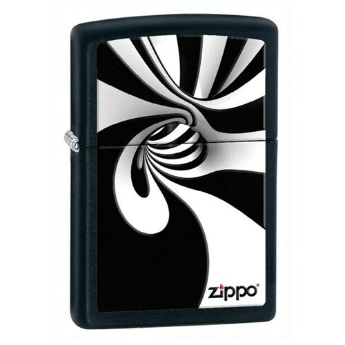  Zippo Black & White Spiral,  4022