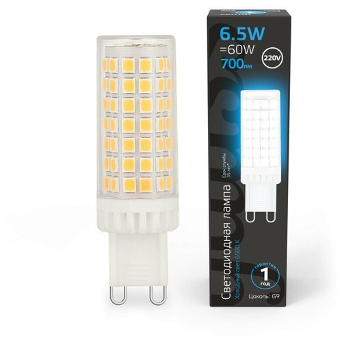  G9 Ac185-265v 6,5W 700lm 6500K  LED 107309306 .,  800