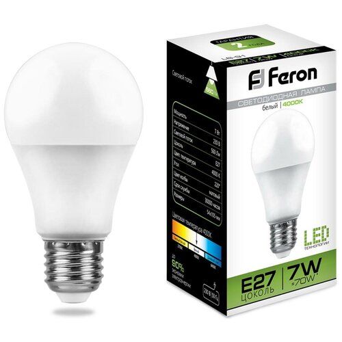   Feron LB-91, 25445, 7W, E27 ( 10 .),  940