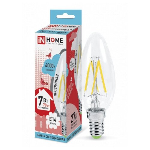 ����� ������������ LED-�����-deco 7�� 230� �14 4000� 630�� ���������� IN HOME (5 ����) (���. 4690612007618), ���� 528�