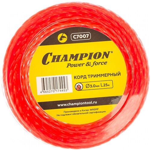   CHAMPION C7007 Twisted Square 3.0* 25,  360