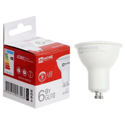   IN HOME LED-JCDRC-VC, 6 , 230 , GU10, 4000 , 530 ,  643