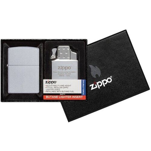 :  205   Satin Chrome        Zippo 205-090201 GS,  6930