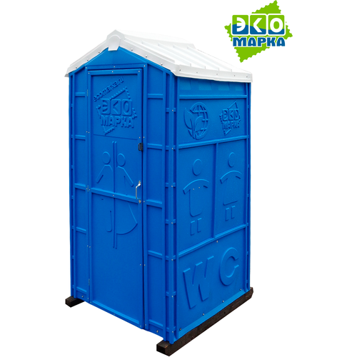 Мобильная туалетная кабина «стандарт экомарка-мд» (зеленый), цена 25650р