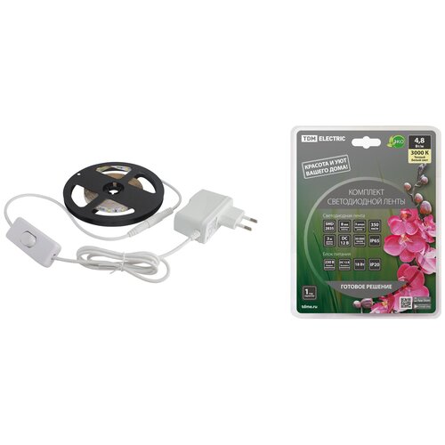 �������� ������������ ����� SMD2835-60 LED/�-12 �-4,8 ��/�-IP65-3000 � (3 �), 18 �� TDM ������� SQ0331-0230, ���� 894�