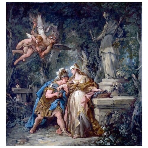           (Jason swearing Eternal Affection to Medea)     30. x 32.,  1060