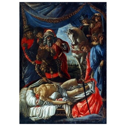       (The Discovery of the Murder of Holofernes)   30. x 42.,  1270