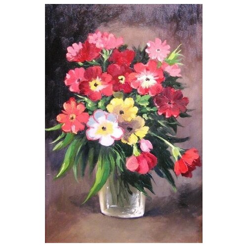       (Flowers in a vase) 64   50. x 76.,  2700