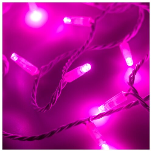   ARD-STRING-CLASSIC-10000-WHITE-100LED-FLASH PINK (230V, 7W) (Ardecoled, IP65),  3070