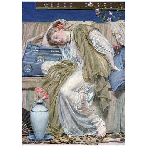      (A Sleeping Girl)    30. x 42.,  1270