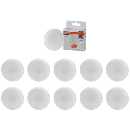 LV GX53 50 6SW- 50W/830 230V 480lm GX53 D73x25 10X1 RU - LED  OSRAM,  1675