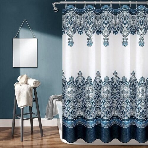     Ahura Blue, 183213 ,  , , Carnation Home Fashions, AHA213BLU,  7332