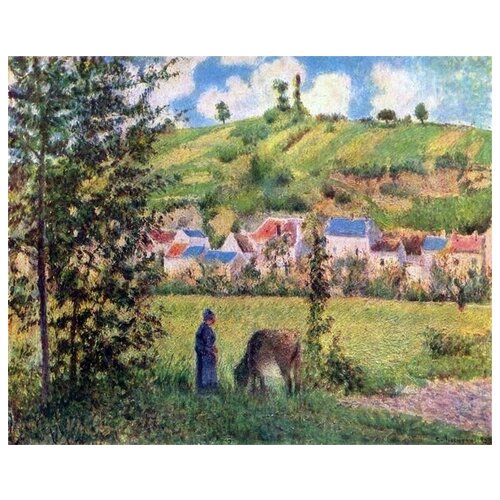       (A woman with a cow)   37. x 30.,  1190