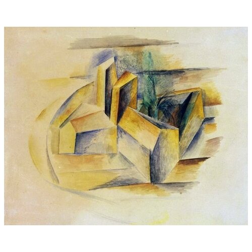      (The Mill at Horta) 49. x 40.,  1700  