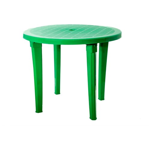 Стол пластиковый элластик-пласт Круглый СП1-МТ Зеленый, цена 4125р