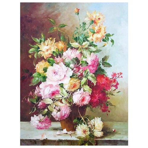       (Flowers in a vase) 67   30. x 40.,  1220