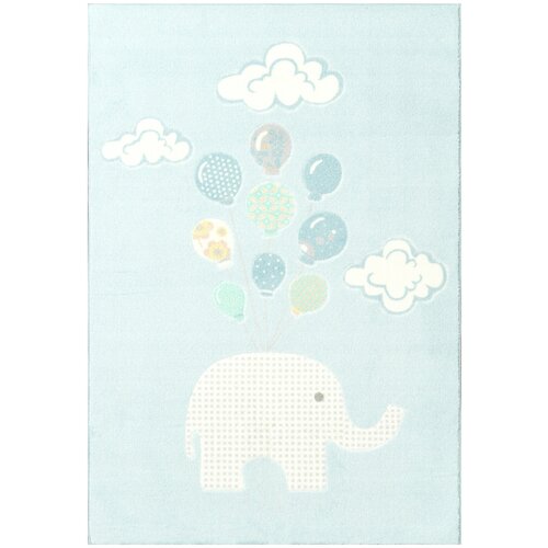    1,33  1,9   ,  Confetti Kids Cute Elephant 03 Light Blue,  26300