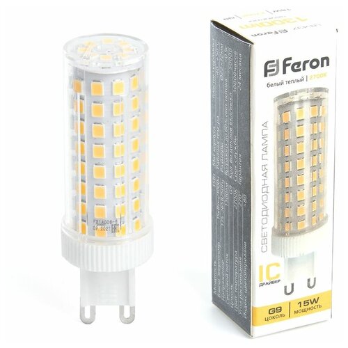   Feron LB-437 G9 15W 2700K,  333