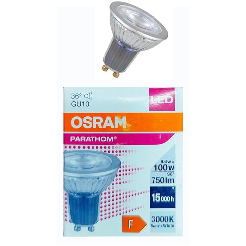   Osram  PAR16 GU10 9,6 220 750 3000  ,  1,  1305