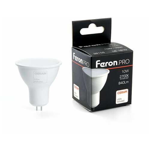    Feron.PRO LB-1610 MR16 G5.3 10W 2700K 38158,  312 Feron