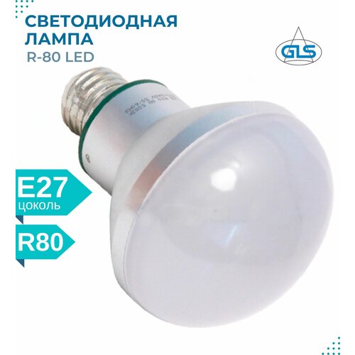  , R80, LED,   e27, GLS , Reflector, E27, 9W, 3000K, 640,   ,  450