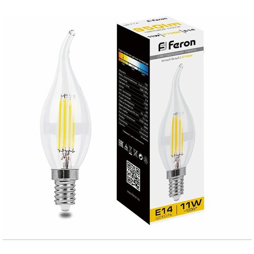    Feron E14 11W 2700K     LB-714 38010,  174