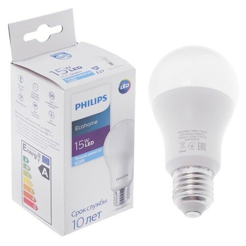   Philips Ecohome Bulb 865, E27, 15 , 6500 , 1250 , ,  470
