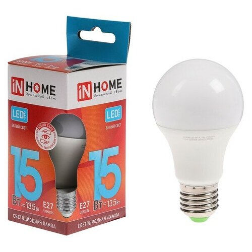   IN HOME LED-A60-VC, 27, 15 , 230 , 4000 , 1350 ,  257
