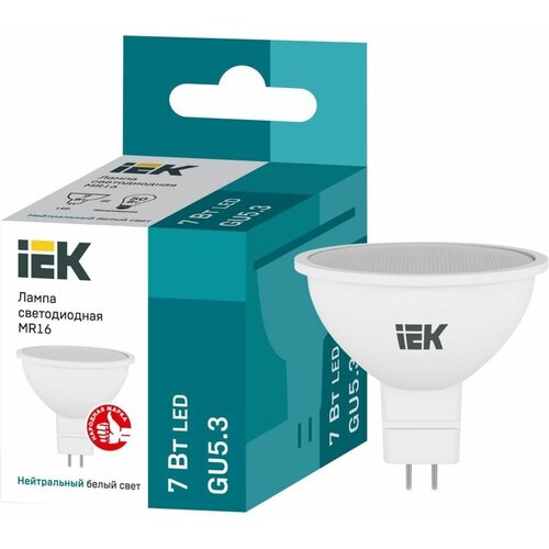  IEK LED MR16, 7, 230, 4000, GU5.3,  - 10 .,  1809