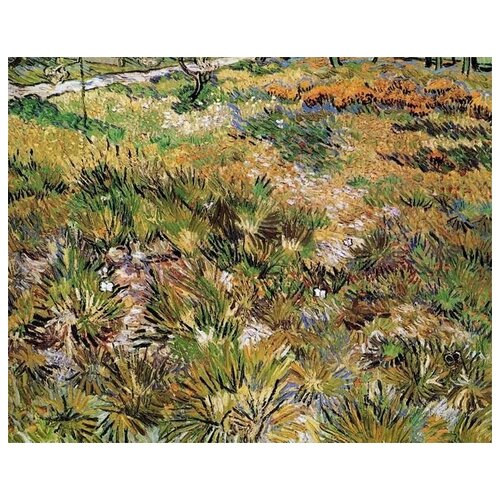         (Meadow in the Garden of Saint-Paul Hospital)    38. x 30.,  1200