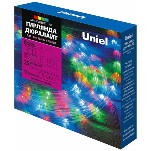  Uniel ULD-D50 25M/08 IP44 MULTI UL-00008574,  3919