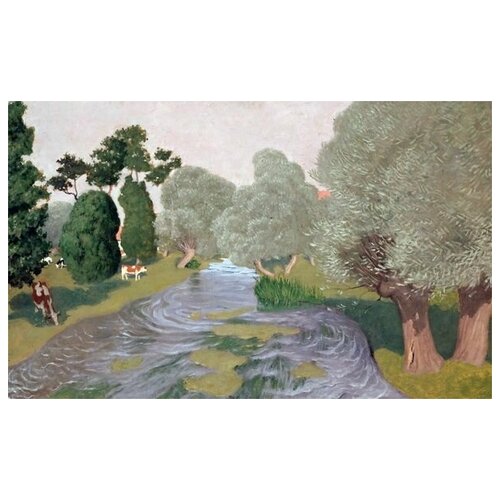       (Landscape with River) 4   49. x 30.,  1420