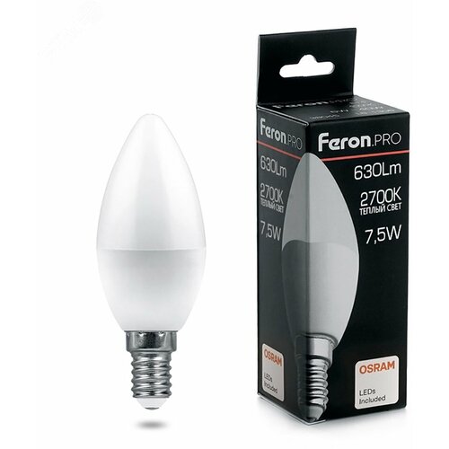   Feron.PRO LB-1307  E14 7.5W 2700K,  162