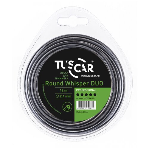 Tuscar    Round Whisper Duo, Professional, 2.4mmx12m 10172524-12-1,  714