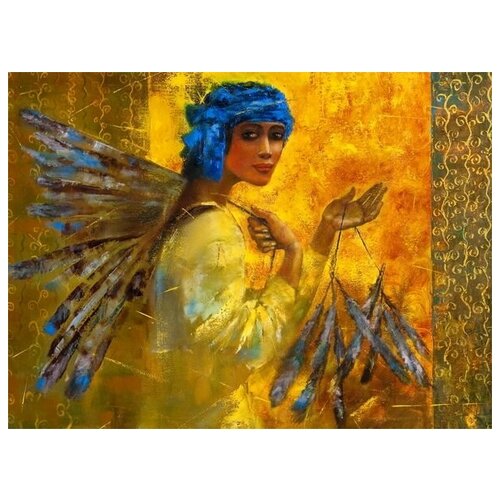       (Woman with feathers)   68. x 50.,  2480