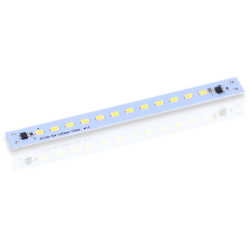   2835, 12 led, 220V, 5W, 160mm, D180, day white,  108