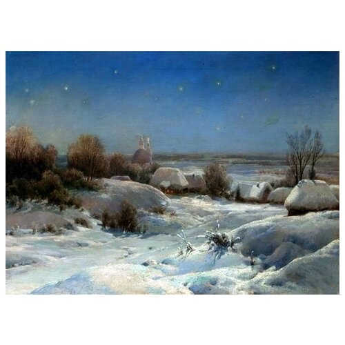      (Winter landscape) 20 55. x 40.,  1830