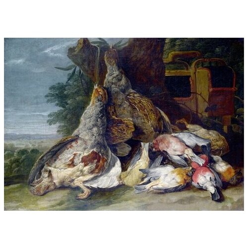       (Dead Birds)   42. x 30.,  1270  