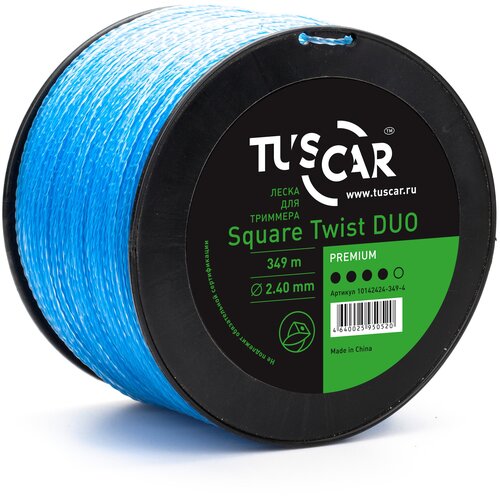    TUSCAR Square Twist DUO Premium, 2.40* 349, 10142424-349-4,  4549