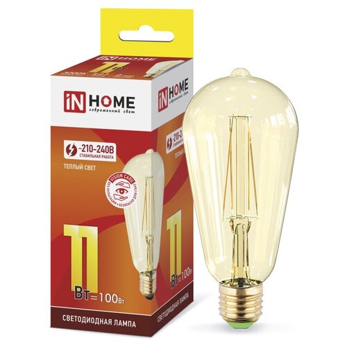   LED-ST64-deco 11 230 27 3000 990  IN HOME,  300