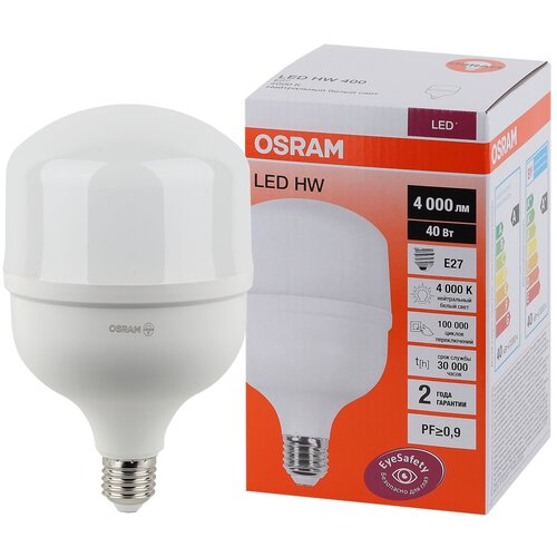 LED HW 40W/840 230V E27 4000lm -  OSRAM,  576