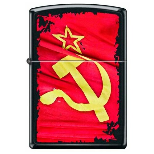 Zippo ��������� Zippo 218 Soviet Flag Sickle, ���� 4120�