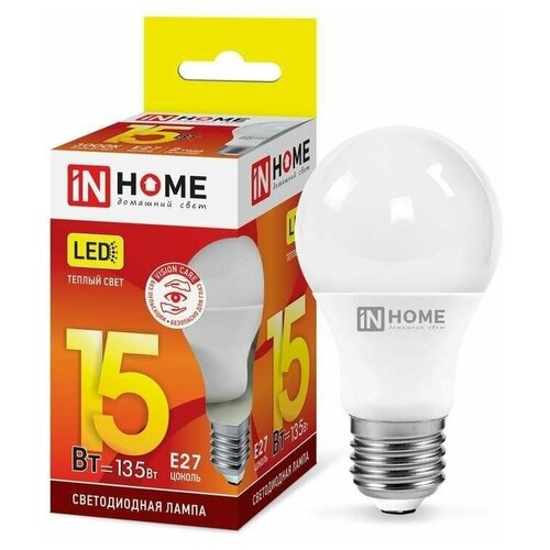 IN HOME   LED-A60-VC 15 230 27 3000 1350 4690612020266,  310