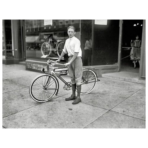       (Boy with bike) 39. x 30.,  1210