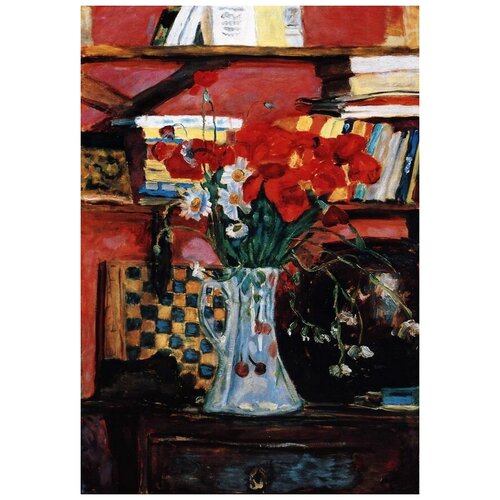        (Flowers and Books)   40. x 58.,  1930  